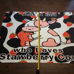 Strawberry Cow Tapestry